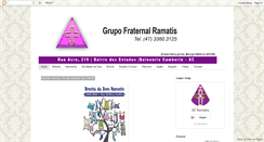 Desktop Screenshot of gruporamatis.com.br