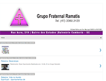 Tablet Screenshot of gruporamatis.com.br