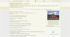 Desktop Screenshot of gruporamatis.org.br